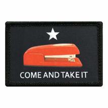 Red Stapler Come and Take It Hook Patch (3.0 X 2.0) - £5.31 GBP