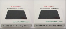2 ACID TEST STONES Gold Silver Platinum Testing Tool Tester Detect Metal Jewelry - £11.23 GBP