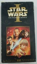 Star Wars Episode I The Phantom Menace VHS Movie 2000 LucasFilm - £3.98 GBP