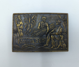 Belt Buckle PANAMA RED Brand Marijuana Cannabis Vintage - £19.40 GBP