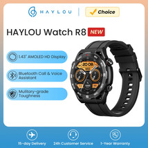 HAYLOU Watch R8 Smartwatch 1.43&#39;&#39; AMOLED Display Smart Watch Bluetooth Phone Cal - £22.41 GBP