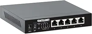 Intellinet 5-Port 2.5G Poe+ Ethernet Switch - 55W Power Budget, Power Ou... - £198.38 GBP