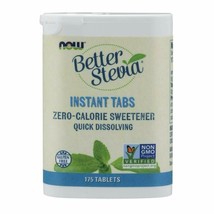 NOW Foods, Better Stevia Instant Tabs, Zero-Calorie Sweetener, Certified Non-... - £9.45 GBP