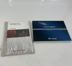 2012 Kia Optima Owners Manual Case Handbook Set with Case OEM C01B12028 - £17.68 GBP