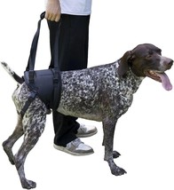 Dog Sling for Large Dogs Hind Leg Support to Help Rehabilitate (Black, Size:M) - £17.51 GBP