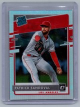 2020 Donruss Optic #47 Patrick Sandoval Rookie Card RC Rated Rookie - £0.76 GBP