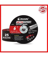 High-Performance 6&#39;&#39; x .045&#39;&#39; Cutting Wheels - 25 Pack for Fast Metal Cuts - $807.46 MXN
