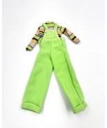 1997 Barbie &quot;Extreme Green&quot; Skipper Overalls Top Doll Size Outfit - $203.25 MXN