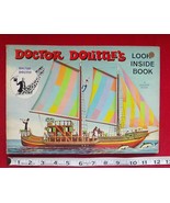 Vintage Doctor Dolittle&#39;s Look-Inside Book 1967 Sea Adventure &amp; Animal S... - $33.60 CAD