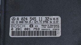 Mercedes ECU ECM PCM Engine Control Module A0245451132, 0281001753 image 3