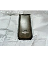 Pheasant Burgundy Leather Eye Glass Case 3&quot;wide - $856.77 MXN