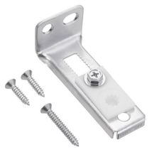 Steel Pivot Track Bracket Silver/White - $8.95