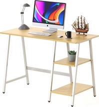 Oak Shw Trestle Home Office Desk. - $99.96