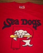 PORTLAND SEA DOGS MINOR LEAGUE BASEBALL T-Shirt Seadogs YOUTH MEDIUM - $14.85