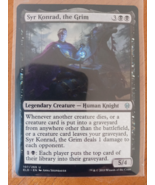 Syr Konrad The Grim Magic The Gathering Throne Of Eldraine 107 Human - $3.24