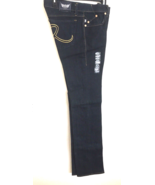 Rock &amp; Republic Lowrise Straight Stella Women Denim Jeans Blue Gold &quot;R&quot; ... - $77.89 CAD
