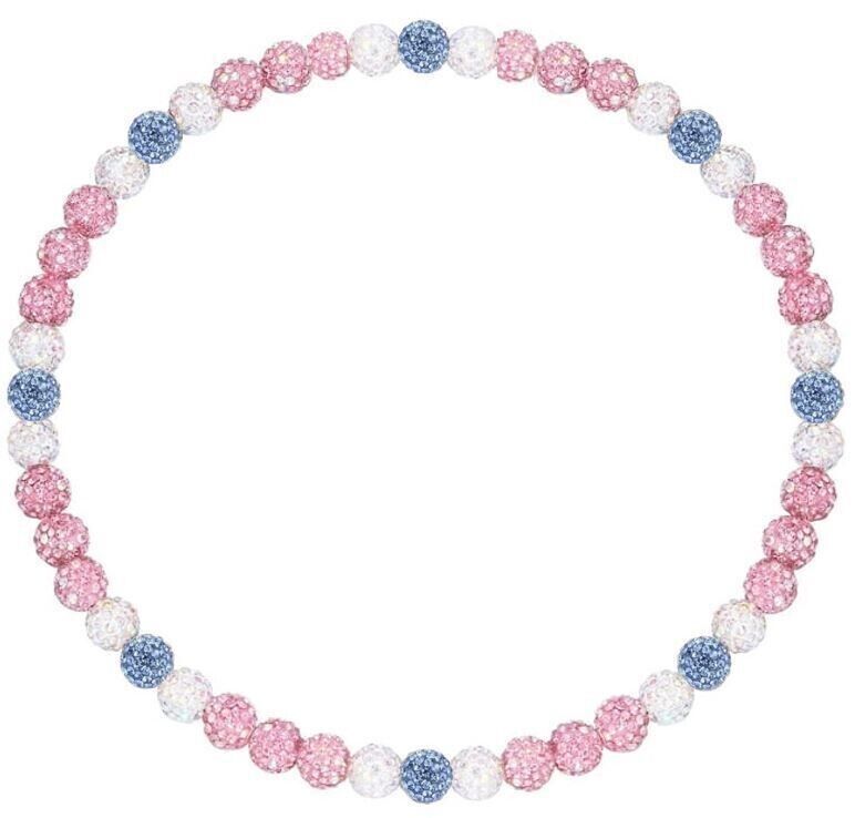 Iced Rhinestone Crystal Disco Ball Beaded Baseball Necklace Miami Vice P... - $17.81+