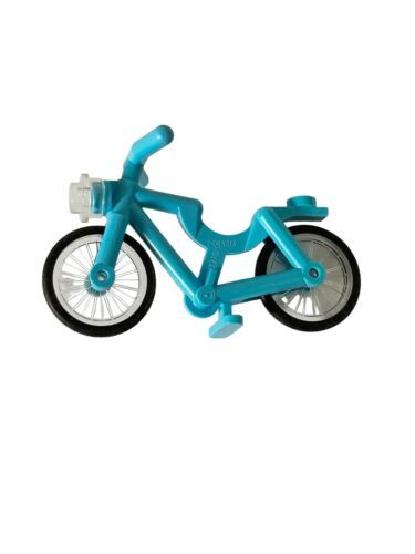 LEGO Dark Azure Blue Bike Bicycle Accessory Minifig - $8.44