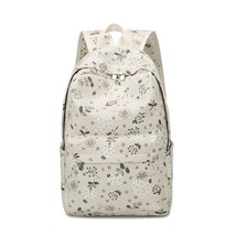 Beautiful Flower Print Backpack for Girls School Bag Kids Bookbag Teen Backpack  - £38.08 GBP