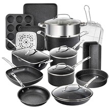 Pots and Pans Set 20-Piece Cookware Bakeware Nonstick Frying Saucepan St... - £213.05 GBP