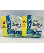 Gillette Venus Sensitive Extra Smooth Women&#39;s Razor Blades w/6 Refills (... - $540.21 MXN