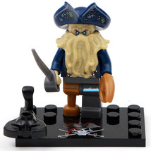 Davy Jones Pirates of the Caribbean Lego Compatible Minifigure Bricks - £2.35 GBP