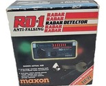 Maxon RD-1 Anti Falsing Radar Detector Vtg - $29.65
