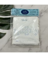 Leewards Vintage Pillowcases to Embroidered New Dogwood Floral Cross Stitch - $19.79