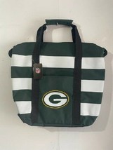 GREEN BAY PACKERS BOLD STRIPE TOTE BAG NEW &amp; OFFICIALLY LICENSED - £15.42 GBP