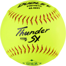12&quot; USASB Thunder Hycon Slowpitch Synthetic Softball - 12 Pack - £102.00 GBP