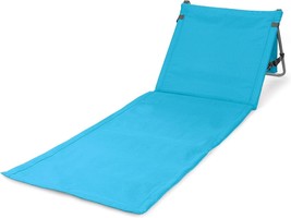 Picnic Time Oniva Beachcomber Outdoor Beach Mat &amp; Tote Teal--FREE SHIPPING! - £39.38 GBP