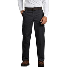 Genuine Dickies Men&#39;s Flex Cargo Pant Black Size 44x32 - $36.62