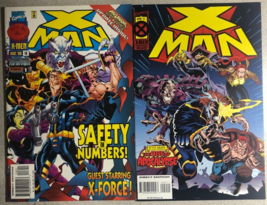X-MAN lot of (2) issues  #2 &amp; #18  (1995/1996) Marvel Comics FINE - £11.93 GBP