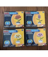MAKE-IT-BLOCKS FLOWER BUILDING BLOCKS (Set of ALL 4 INCLUDED!)- BRAND NEW! - $22.99