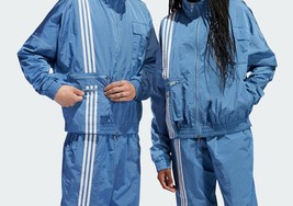 Adidas adidas Ivy Park Lite Blue Nylon Track Jacket (All Gender) H33303 - £110.69 GBP