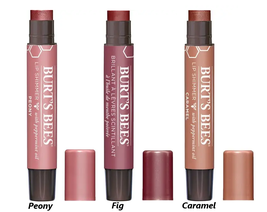 (3) Burt&#39;s Bees Lip Shimmer - (Fig . Peony  . Carmel) - $29.00