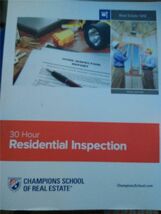 30 Hour Residential Inspection 2017  Champions School Of Real Estate - $18.97