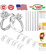 DIY Invisible Ring Size Fitter - 14 Silicone Adjusters for Loose Rings - $315.07 MXN