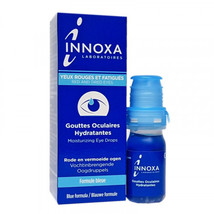 Innoxa Gouttes Bleues Blue Eye Drops Whitening Sparkling Eyes 10ml - $25.90