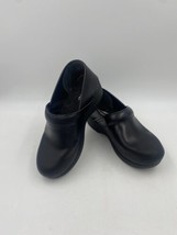 Dansko Black Leather Clogs 37 Comfort - £18.23 GBP