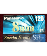 Panasonic SP120 8mm Premium Camcorder Video Tape NV-P6120SP - £6.17 GBP