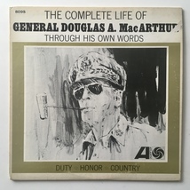 The Complete Life of General Douglas A. MacArthur LP Vinyl Record Album - £26.19 GBP