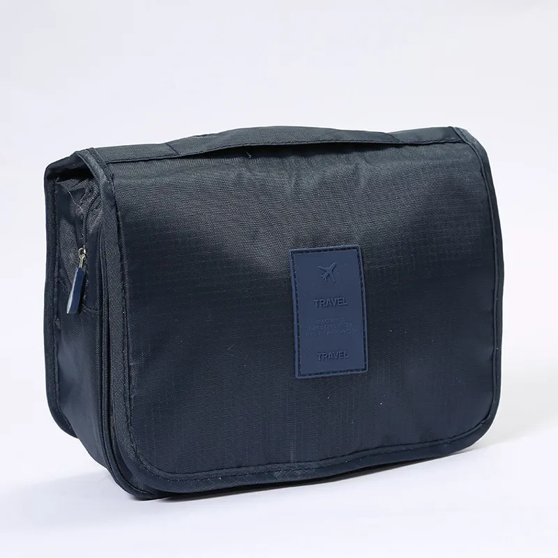 Cosmetic Bag Women Travel Pouch Navy - £9.58 GBP