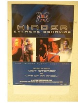 Hinder Poster Extreme Behavior Promo - $13.44