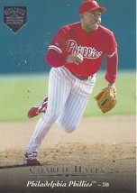 1995 Upper Deck Electric Diamond Silver Charlie Hayes 378 Phillies - £0.78 GBP