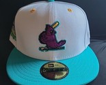 St Louis Cardinals Hat New Era 59FIFTY Fitted Teal Lime 20th PRM 7 1/2 C... - $43.93