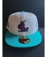 St Louis Cardinals Hat New Era 59FIFTY Fitted Teal Lime 20th PRM 7 1/2 C... - £34.55 GBP