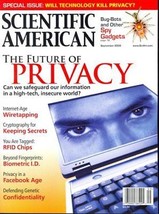 Scientific America, September 2008 Issue Editors of SCIENTIFIC AMERICA Magazine - £3.60 GBP