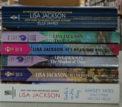 Lisa Jackson Dangerous Temptation Devil&#39;s Gambit He&#39;s My Soldier Boy The Shad x6 - $16.82