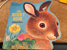 The Bunny Book By Richard Scarry 1987 Golden Super Shape Book Pre-Owned/... - $11.99
